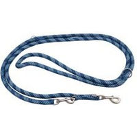 Produktbild von WOLTERS Everest Führleine für Hunde reflektierend blau 200 cm x 13 mm - 200 cm