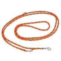 Produktbild von WOLTERS Everest Führleine für Hunde reflektierend rot-orange 300 cm x 13 mm - 300 cm