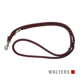 Wolters Everest Führleine für Hunde rot/schwarz 300 cm x 9 mm reflektierend - 300 cm – Bild 1 von 2