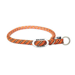 Wolters Everest Schlupfhalsband reflektierend aus Nylon Schwarz Grau Orange – Bild 1 von 2