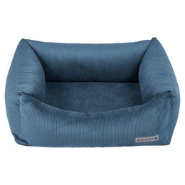 Wolters Fiete Cord Lounge Hundebett aus Cord in Blau Größe S OEKO-TEX zertifiziert – Bild 1 von 2