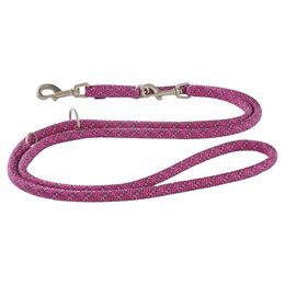 Wolters Führleine Everest reflektierend fuchsia/pflaume 200 cm 9 mm – Bild 1 von 1