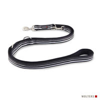 Produktbild von Wolters Führleine Active Pro Schwarz XL für Hunde mit Neopren-Polsterung - 200 cm