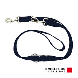 Produktbild von Wolters Führleine Basic aus Nylon für Hunde in Marine-Blau Größe XL - 200 cm