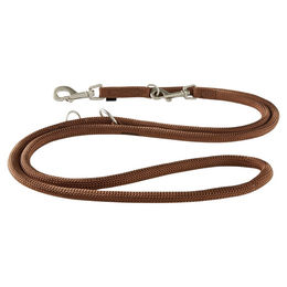 Produktbild von Wolters Führleine K2 aus Nylon in Braun 200 cm x 13 mm - 2 m
