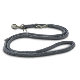 Wolters Führleine K2 für Hunde aus Nylon in Grau 300 cm x 13 mm – Bild 1 von 2