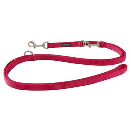 Produktbild von Wolters Führleine Professional Classic aus Nylon in Rot/Rosa Größe XL - 200 cm