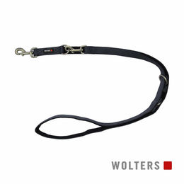 Produktbild von Wolters Führleine Professional Comfort aus Nylon in Grau/Schwarz Größe L - 300 cm