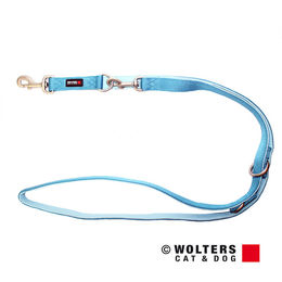 Produktbild von Wolters Führleine Professional Comfort aus Nylon in Türkis/Blau Größe S