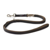 Produktbild von Wolters Führleine Professional Comfort Nylon Schwarz Braun Größe S