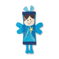 Produktbild von Wolters Funny Dummy Engel blau Wurfspielzeug aus Polyester