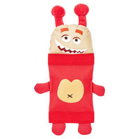 Produktbild von Wolters Funny Dummy Hundespielzeug aus Polyester in Rot - 22 cm