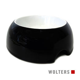 Produktbild von Wolters Futternapf Grey Essentials Keramik Schwarz Weiß Grau Größe S 16 x 6,5 cm - 0,25 l