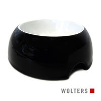 Produktbild von Wolters Futternapf Grey Essentials Keramik Schwarz Weiß Grau Größe S 16 x 6,5 cm - 0,25 l