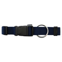 Produktbild von Wolters Halsband Basic marine-blau Größe S Breite 10 mm