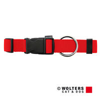 Produktbild von Wolters Halsband Basic rot Größe S Breite 10 mm