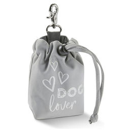 Produktbild von Wolters Happy Treat Bag Futterbeutel aus Nylon in Hellgrau