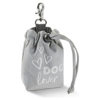 Produktbild von Wolters Happy Treat Bag Futterbeutel aus Nylon in Hellgrau