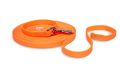 Produktbild von WOLTERS Hexa Schleppleine aus Kunststoff in Orange 500cm wasserabweisend