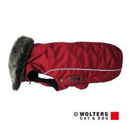 Wolters Hund Winterjacke Amundsen rot waterproof – Bild 1 von 7