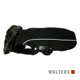 Wolters Hund Winterjacke Amundsen schwarz waterproof 48 cm – Bild 1 von 3