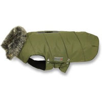 Produktbild von Wolters Hund Winterjacke Parka wasserdicht aus Polyester in Grün 65 cm