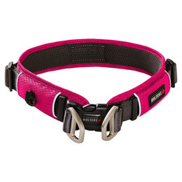 Wolters Hunde Halsband Active Pro Comfort aus Nylon in Rosa und Grau – Bild 1 von 3