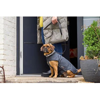 Produktbild von Wolters Hunde Outdoorjacke Modern Classic wasserdicht Grau 48cm