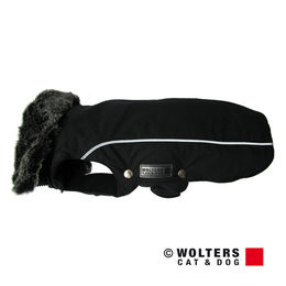 Wolters Hunde Winterjacke Amundsen schwarz waterproof Rückenlänge 56 cm – Bild 1 von 3