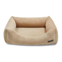 Produktbild von Wolters Hundebett Dream-Well Heaven Velours Beige Größe S
