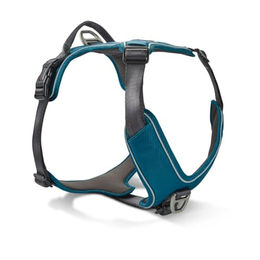 Wolters Hundegeschirr Active Pro Comfort Sportgeschirr aus Polyester Petrol Anthrazit Brustumfang 50-57,5 cm – Bild 1 von 5
