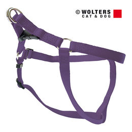 Produktbild von Wolters Hundegeschirr Basic One Touch für Welpen aus Nylon in Lila Größe XL