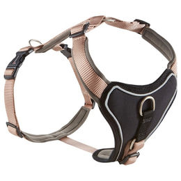 Wolters Hundegeschirr Professional Comfort Nylon wasserabweisend beige braun XXXL für Riesenrassen – Bild 1 von 6