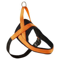 Produktbild von Wolters Hundegeschirr Soft & Safe reflektierend Neopren Orange Schwarz Gr.-1 28-35cm