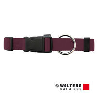 Produktbild von Wolters Hundehalsband Basic aus Nylon für Welpen in Lila Größe XL