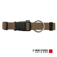 Produktbild von Wolters Hundehalsband Basic aus Nylon in Braun Größe XL