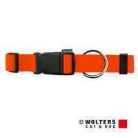 Produktbild von Wolters Hundehalsband Basic aus Nylon in Orange Größe XL