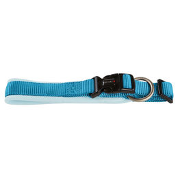 Produktbild von Wolters Hundehalsband Professional Comfort aus Nylon in Aqua/Azur mit 45-50 cm Halsumfang