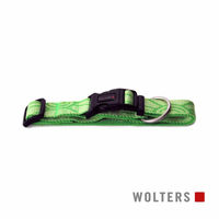Produktbild von Wolters Hundehalsband Sunset Lime aus Nylon für Welpen Größe S in Grün