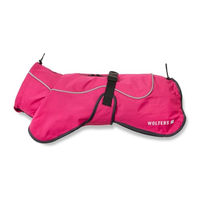 Produktbild von Wolters Hundejacke Cape Drizzle wasserdicht Ganzjahresjacke für kleine Hunde in Rosa oder Orange aus Polyester
