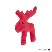 Produktbild von Wolters Hundespielzeug Elch aus Plüsch Rot Christmas Range