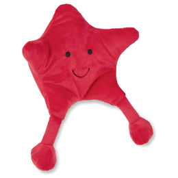 Produktbild von Wolters Hundespielzeug Merry Christmas Plüsch Stern Rot 20x20cm Waschbar