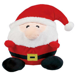 Wolters Hundespielzeug Plüschball Weihnachtsmann 15 cm - 15 cm – Bild 1 von 2