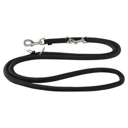 Wolters K2-Tauprogramm Führleine für Hunde aus Nylon Schwarz 200 cm x 9 mm - 200 cm – Bild 1 von 5