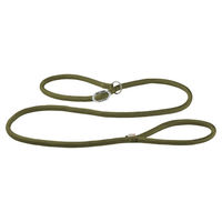 Produktbild von Wolters K2-Tauprogramm Moxonleine Hundeleine aus Nylon in Grün 180 cm x 9 mm - 180 cm