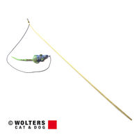 Produktbild von Wolters Katzenspass Spielangel Maus aus Baumwolle bunt