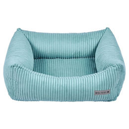 WOLTERS Kilian Cord Lounge Hundebett aus Cord in Blau Türkis Größe S mit OEKO-TEX Standard 100 – Bild 1 von 2