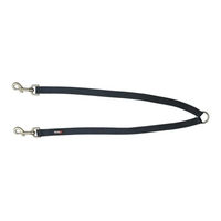 Produktbild von Wolters Koppel Professional Doppelleine aus Nylon in Grau Schwarz Größe S