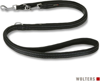 Wolters Light Mesh Führleine Schwarz 200 cm x 25 mm – Bild 1 von 3