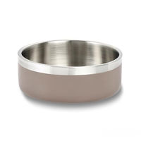 Produktbild von Wolters Linea Hundenapf aus Edelstahl in Braun Größe S 0,55 l